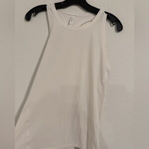 Athleta white athletic Tank size small